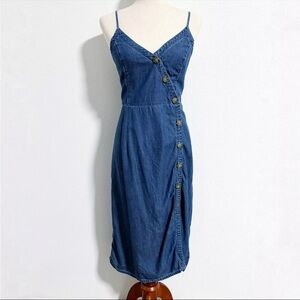 Abercrombie & Fitch size M chambray button front dress
